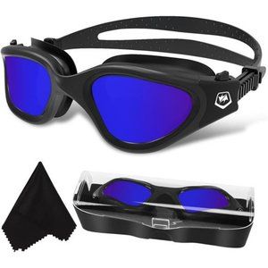 Swim Goggles Anti Fog Anti UV No Leakage Clear Vision Unisex NEW